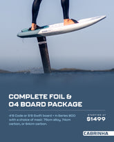 Cabrinha Foil Package: 2024 CODE board + Carbon Foil