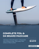 Cabrinha Foil Package: 2024 CODE board + Carbon Foil