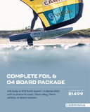 Cabrinha Wingfoil Package: 2024 SWIFT board + Alloy Foil