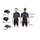 Dakine 2022 Mens QUANTUM Back Zip Shorty 2/2