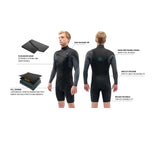 Dakine 2022 Mens QUANTUM L/S Chest Zip Shorty 2/2