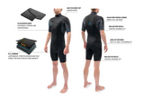 Dakine 2021 Mens QUANTUM Chest Zip Shorty 2/2