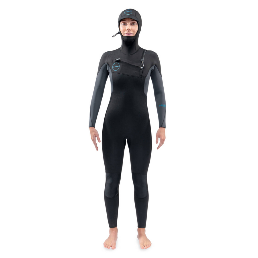 Dakine 2021 Womens QUANTUM Chest Zip Hooded Full