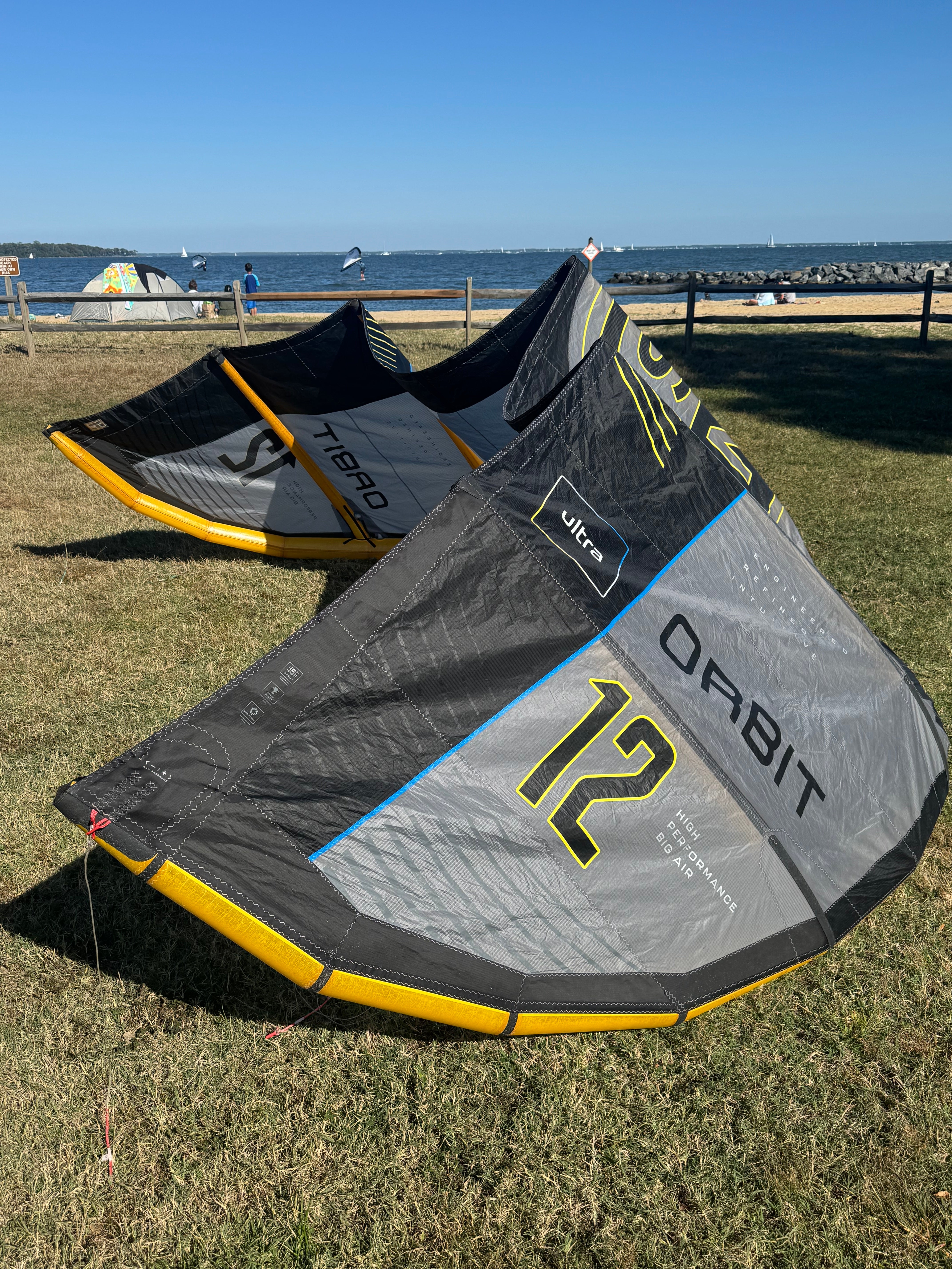 North 2025 Orbit Ultra Aluula Kite 12m (Excellent - Like New Condition)