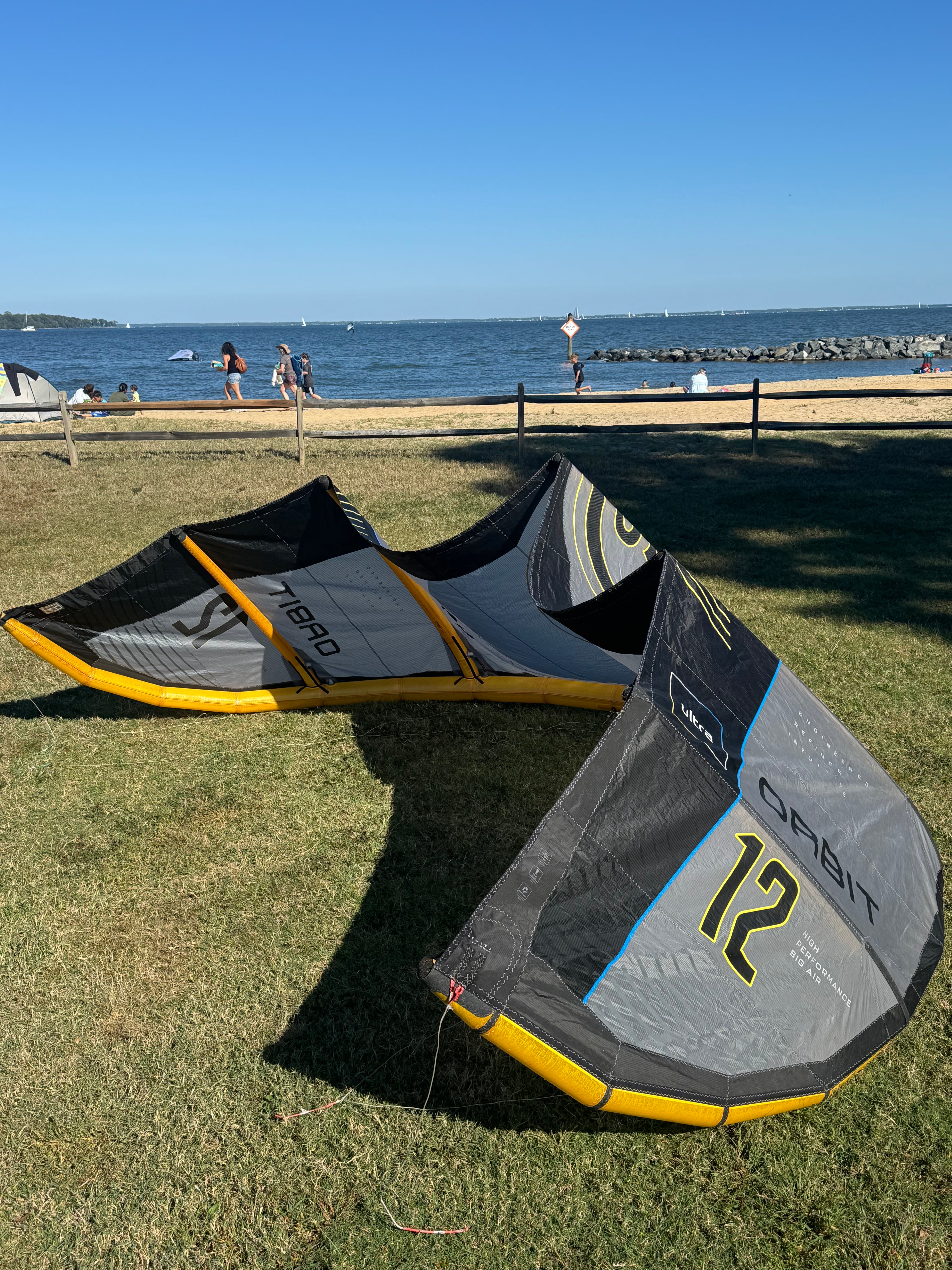 North 2025 Orbit Ultra Aluula Kite 12m (Excellent - Like New Condition)