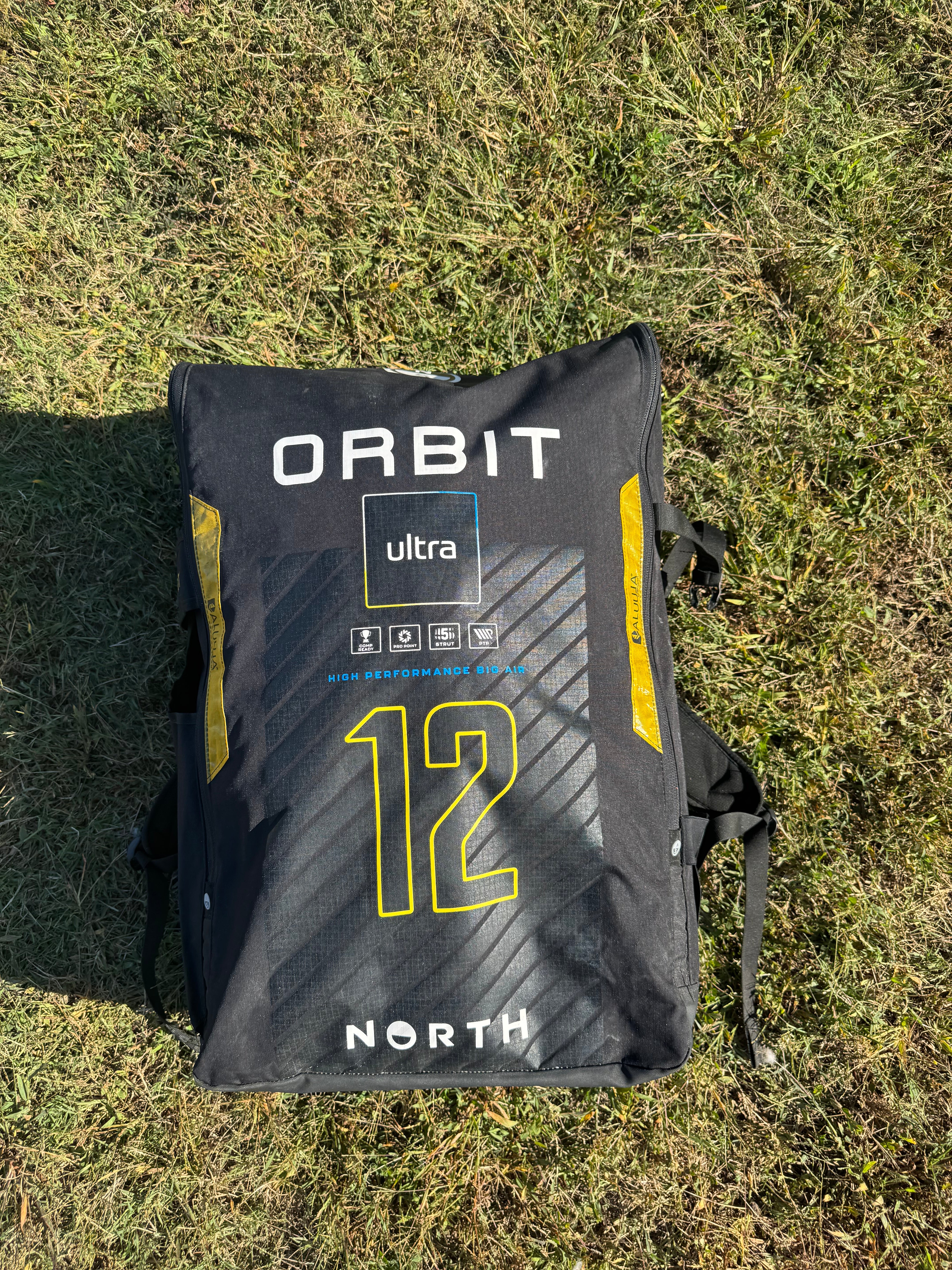 North 2025 Orbit Ultra Aluula Kite 12m (Excellent - Like New Condition)