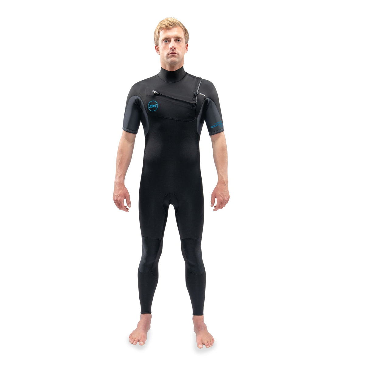 Dakine 2022 Mens QUANTUM Chest Zip Short Sleeve 2/2mm