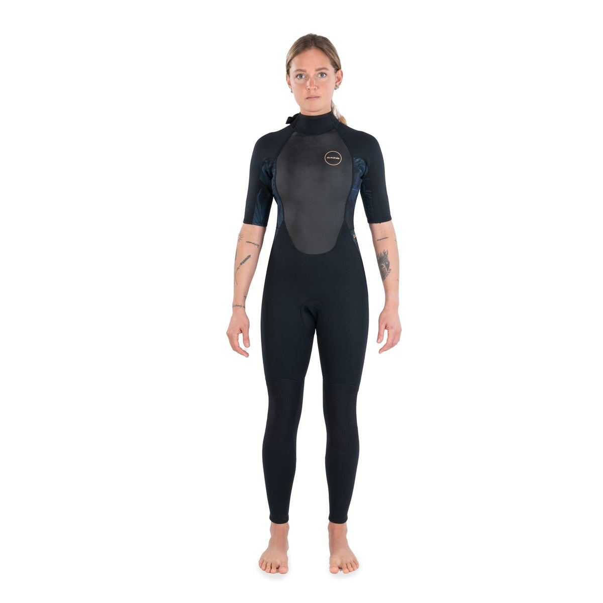 Dakine 2022 Womens QUANTUM Back Zip Short Sleeve Full 2/2mm